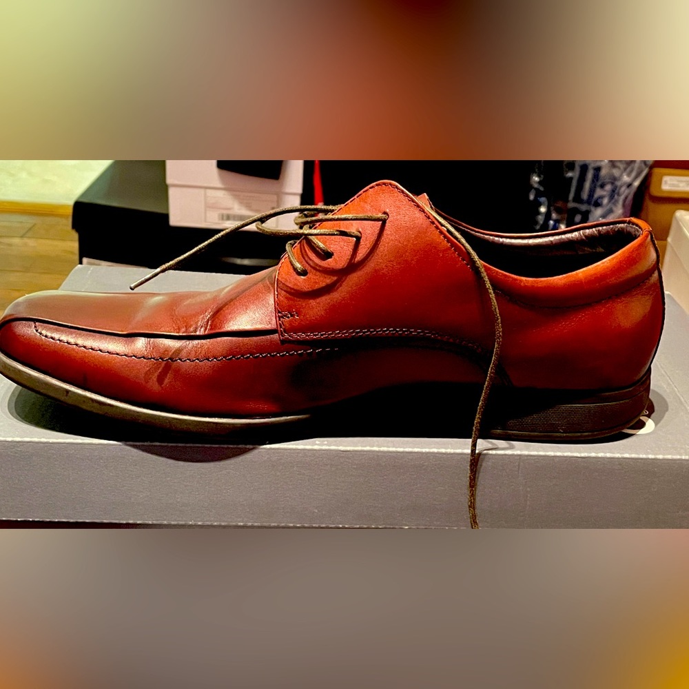 Cognac men’s casual shoes